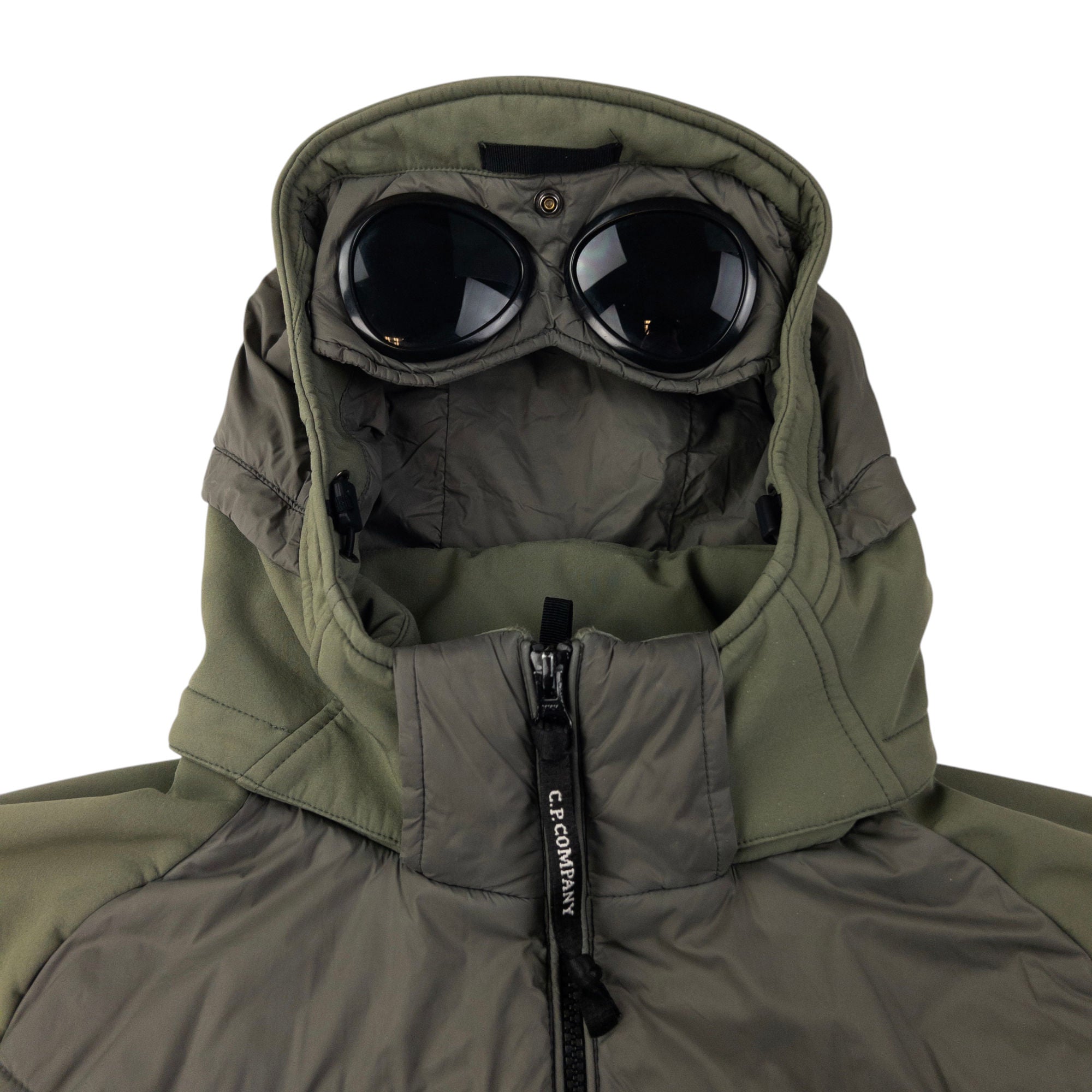 Vintage CP Company Goggle Hood Padded Shell Jacket Size S