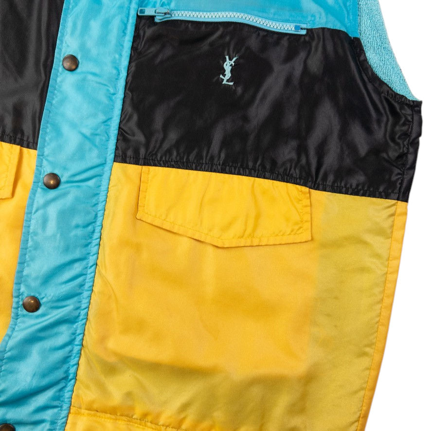Vintage YSL Yves Saint Laurent Lightweight Gilet Vest Size M