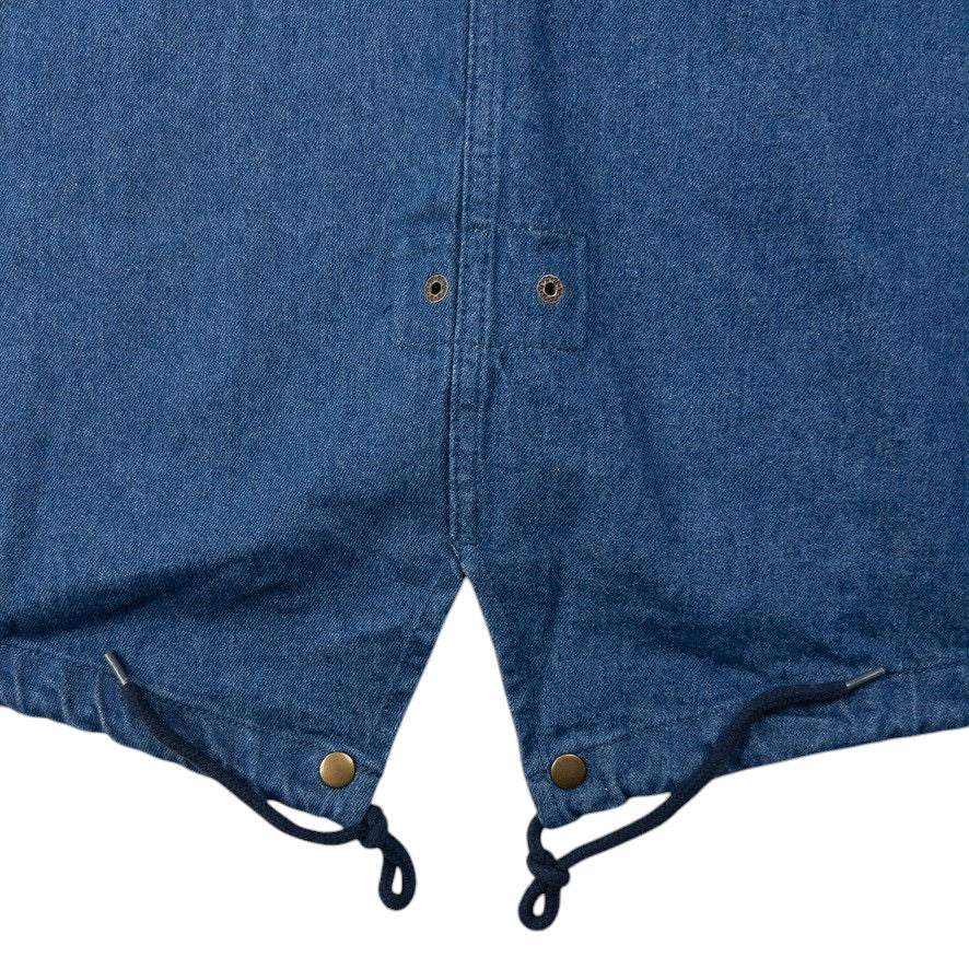 Vintage Ne-Net By Issey Miyake Zip Up Denim Jacket Size L