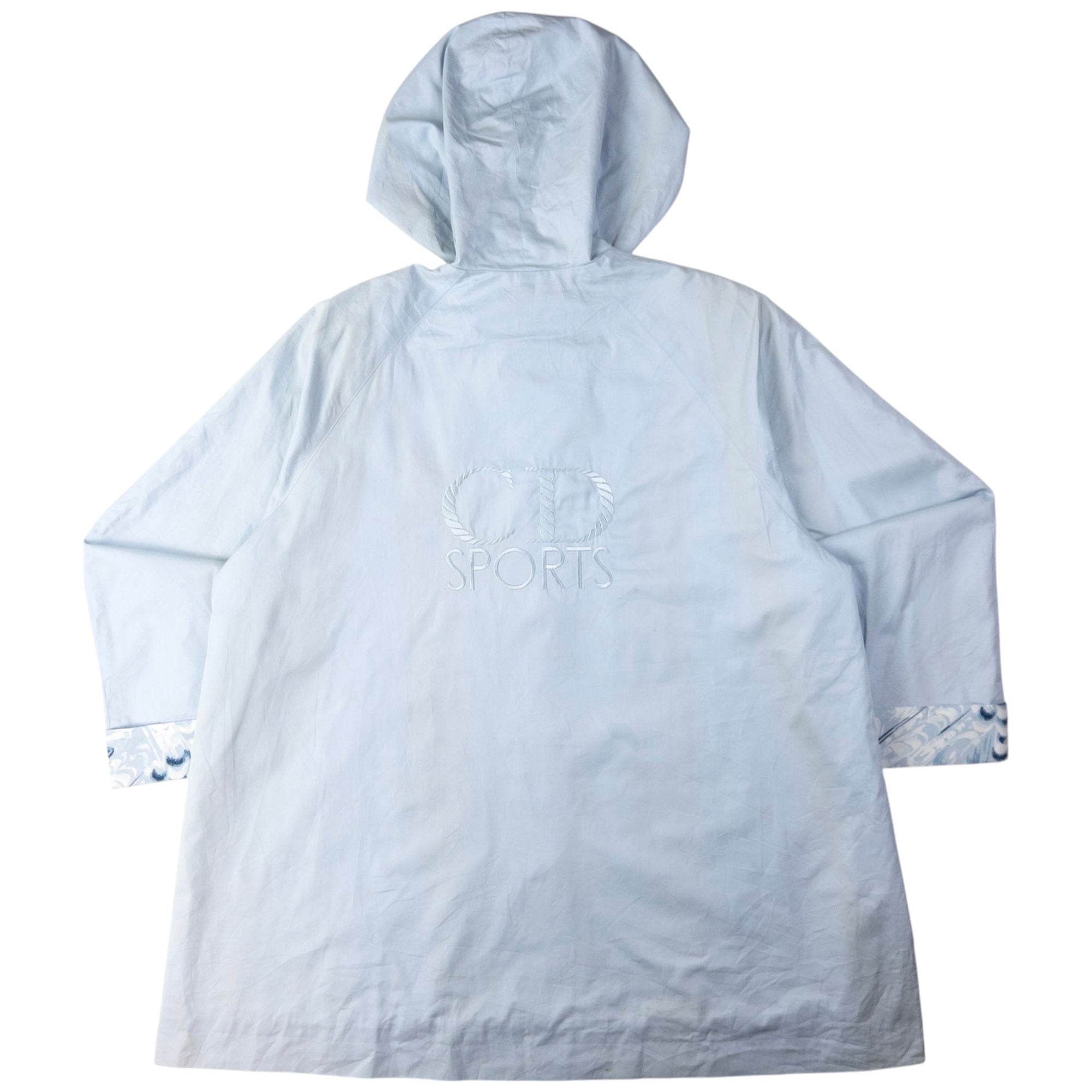 Vintage Dior Sports Embroidered Button Up Jacket Womens Size M