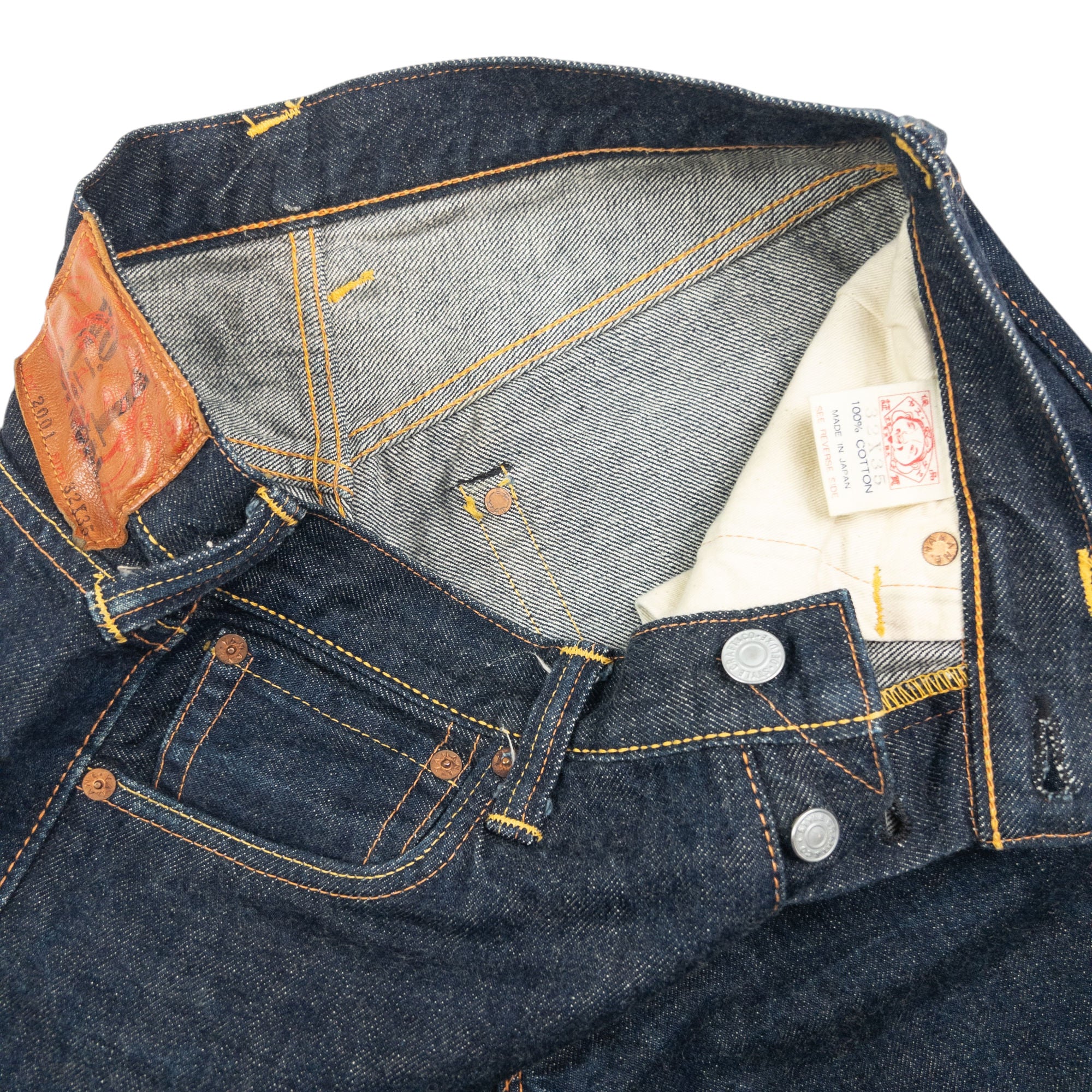Vintage Evisu Double Gull Japanese Denim Jeans Size W28