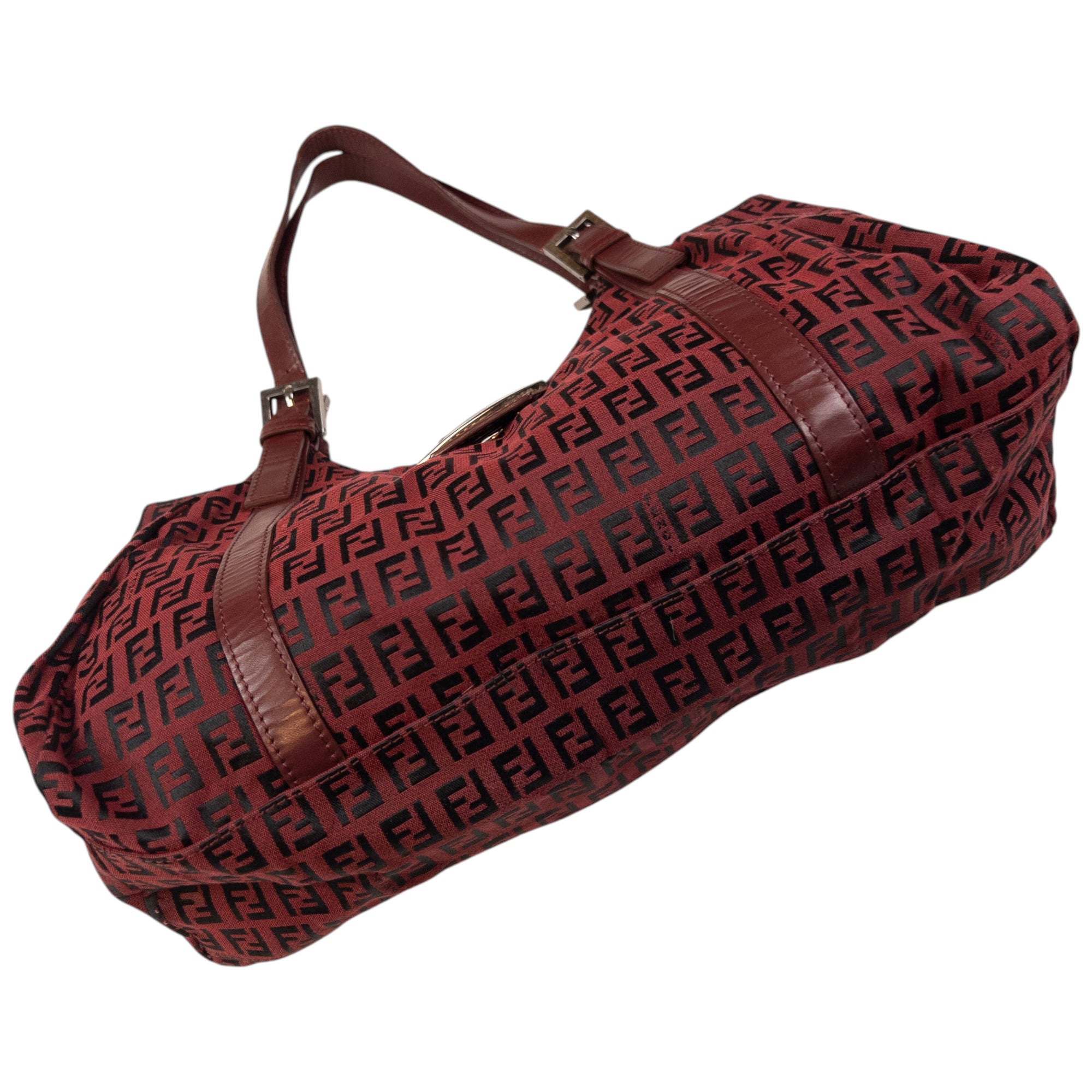 Vintage Fendi Monogram Shoulder Bag