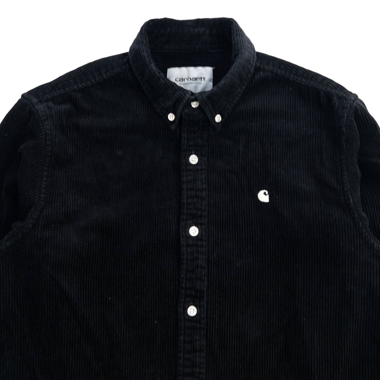 Vintage Carhartt Corduroy Button Up Shirt Size S