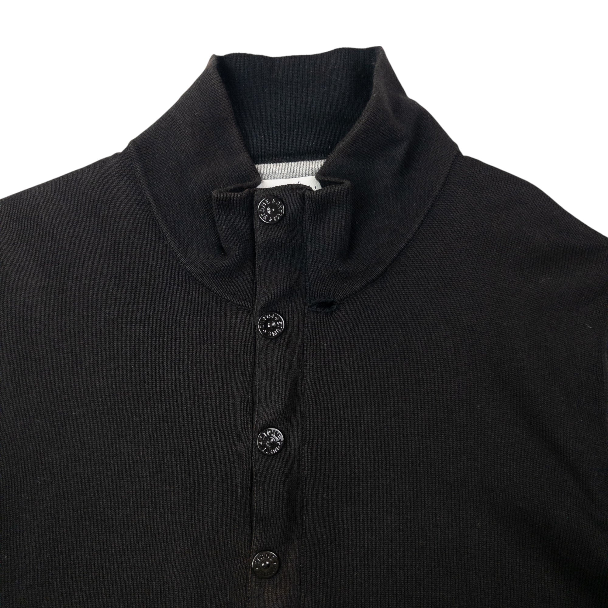 Vintage Stone Island Q Zip Turtleneck Jumper Size M