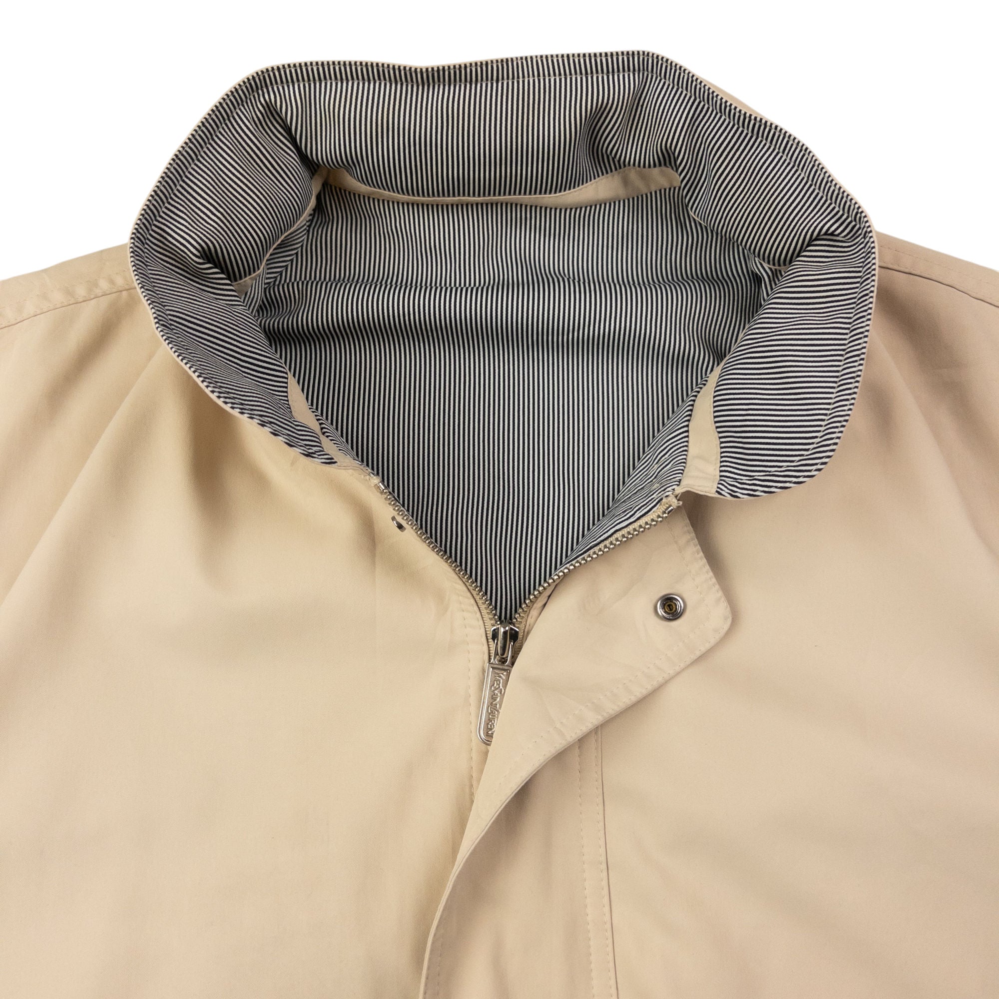 Vintage YSL Yves Saint Laurent Zip Up Jacket Size XL