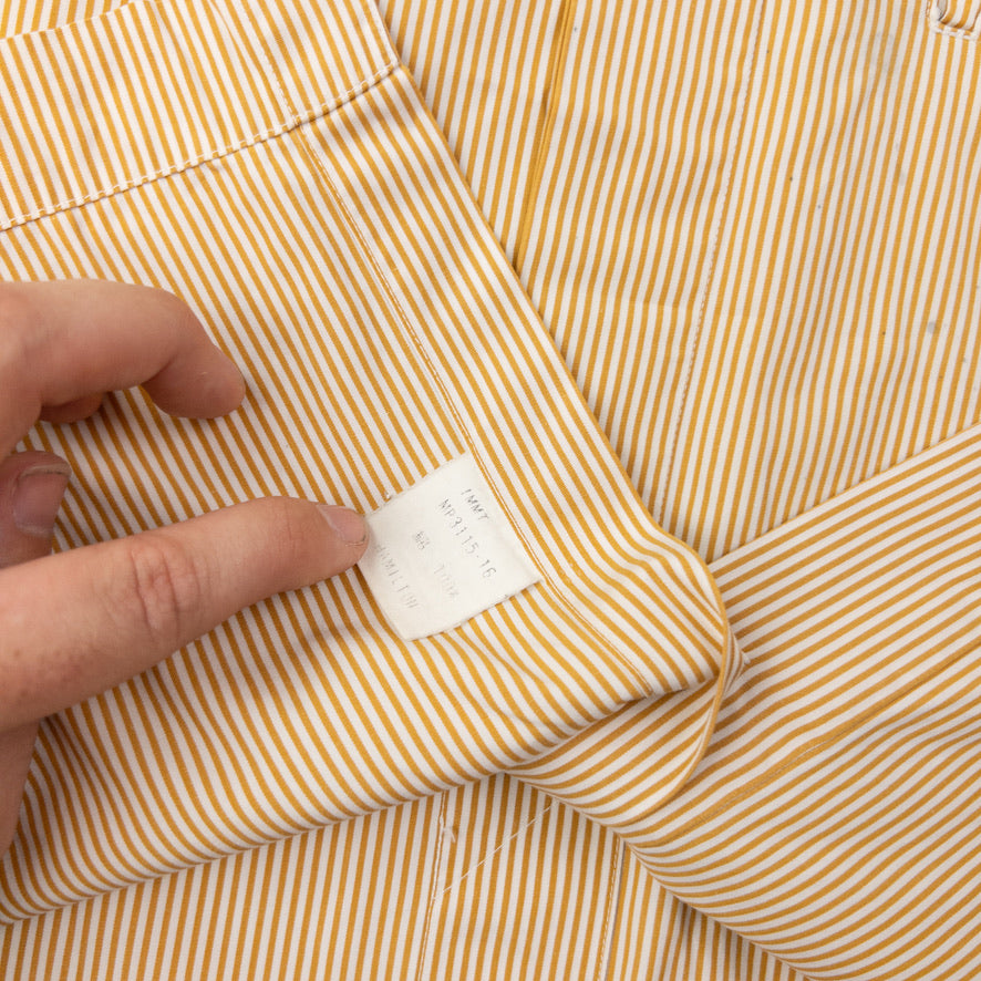 Vintage Issey Miyake Striped Long Sleeve Button Up Shirt Size M