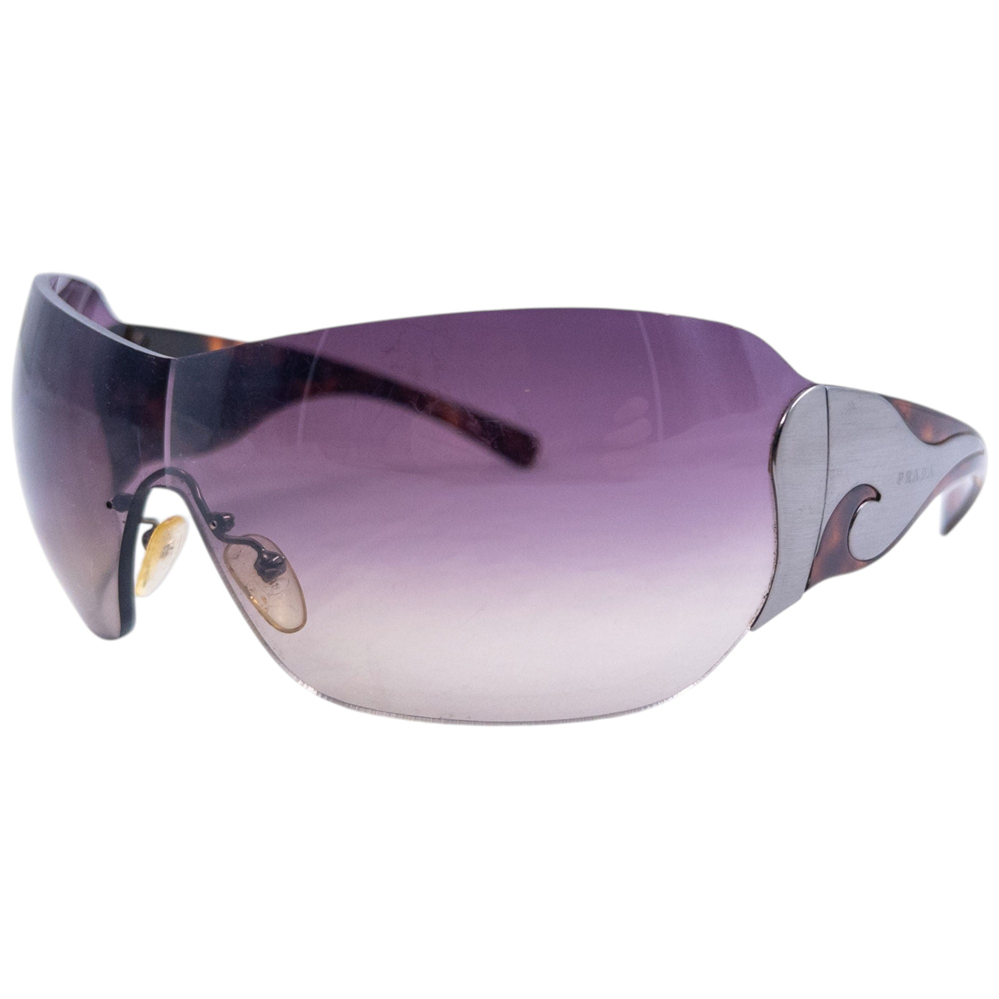 Vintage Prada Swirl Tortoise Shell Sunglasses