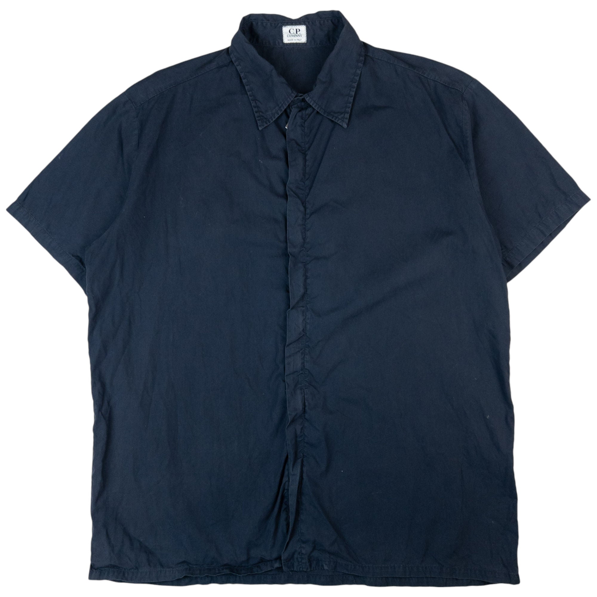 Vintage CP Company Zip Up Short Sleeve Shirt Size L