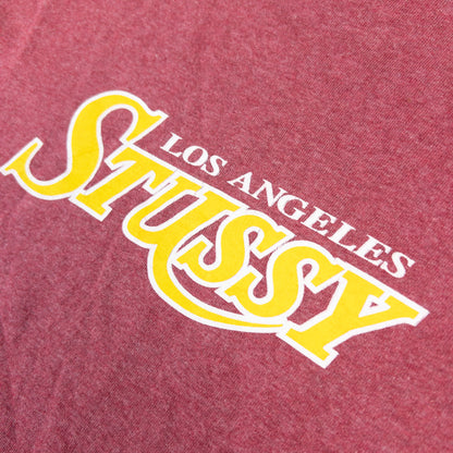 Vintage Stussy LA Lakers Logo T Shirt Size M