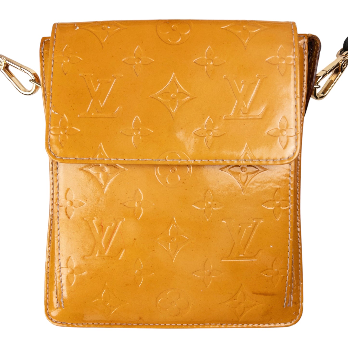 Vintage Louis Vuitton Monogram Embossed Shoulder Bag