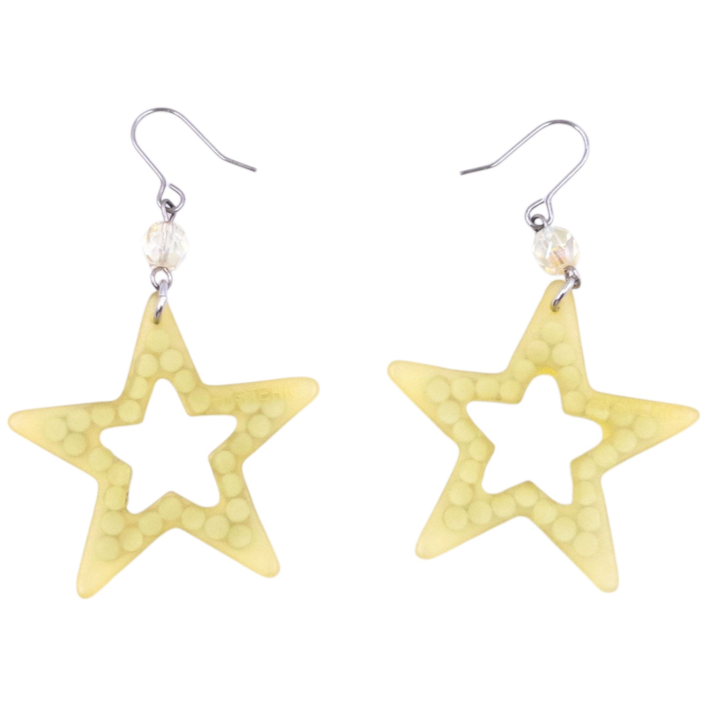 Vintage Hysteric Glamour Diamonte Star Earrings