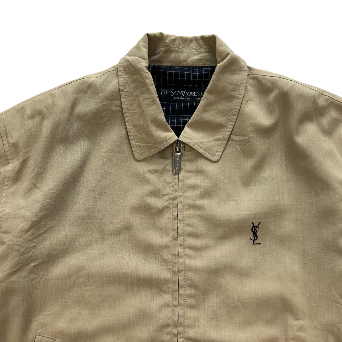 Vintage Yves Saint Laurent Harrington Jacket Size XL