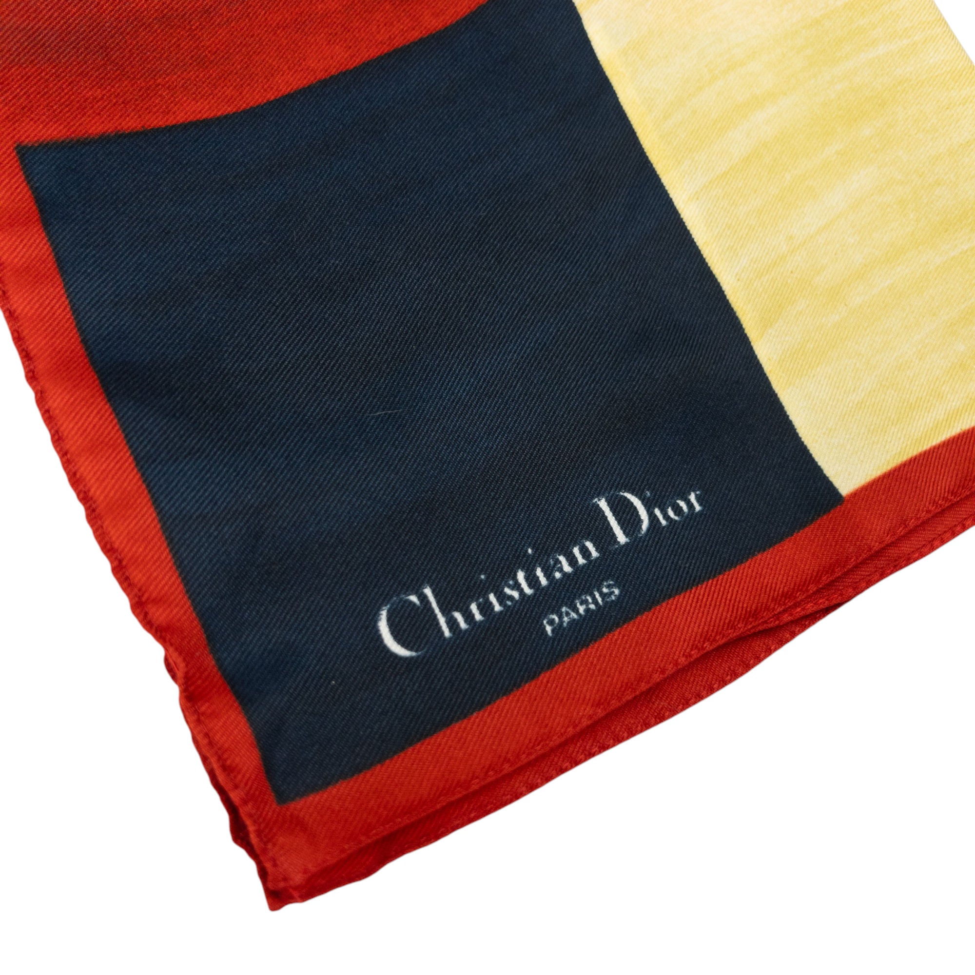 Vintage Dior Fahrenheit Silk Scarf
