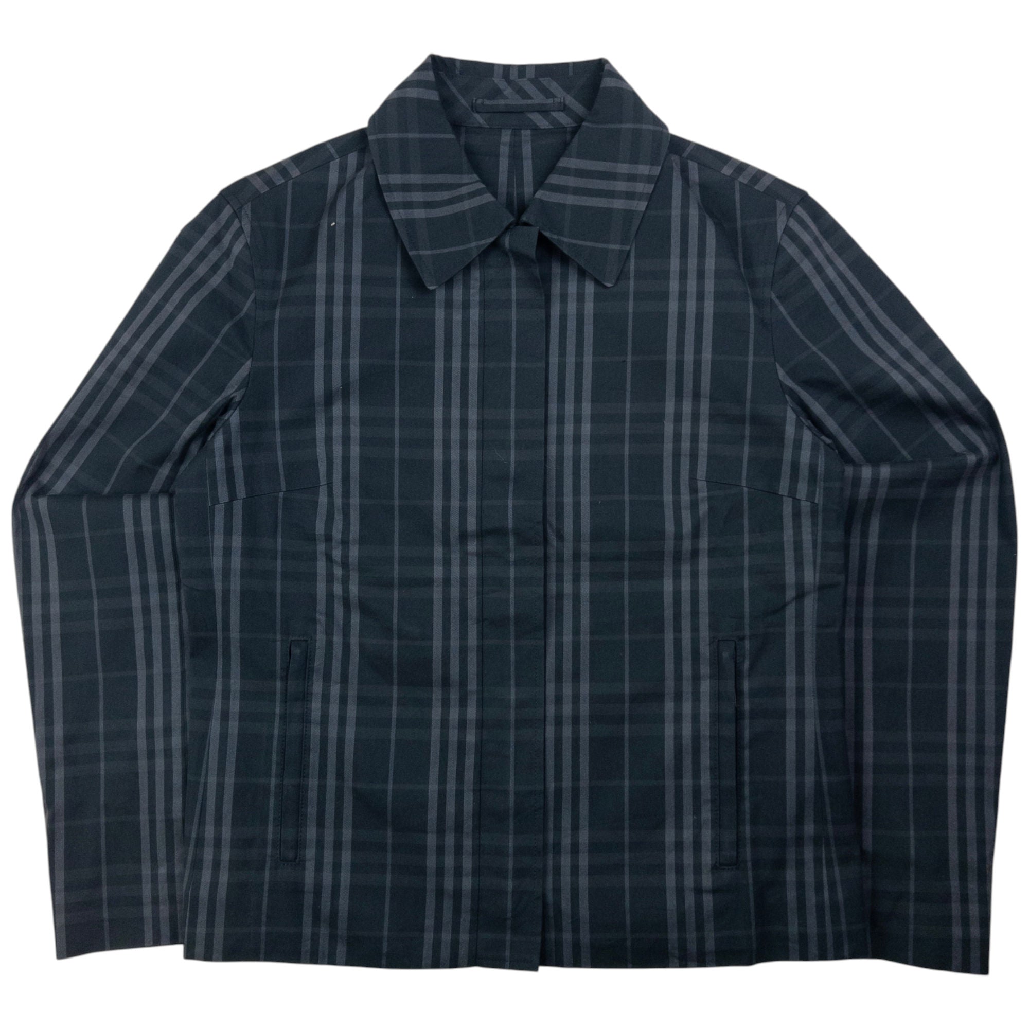 Vintage Burberry Nova Check Zip Up Jacket Womens Size S