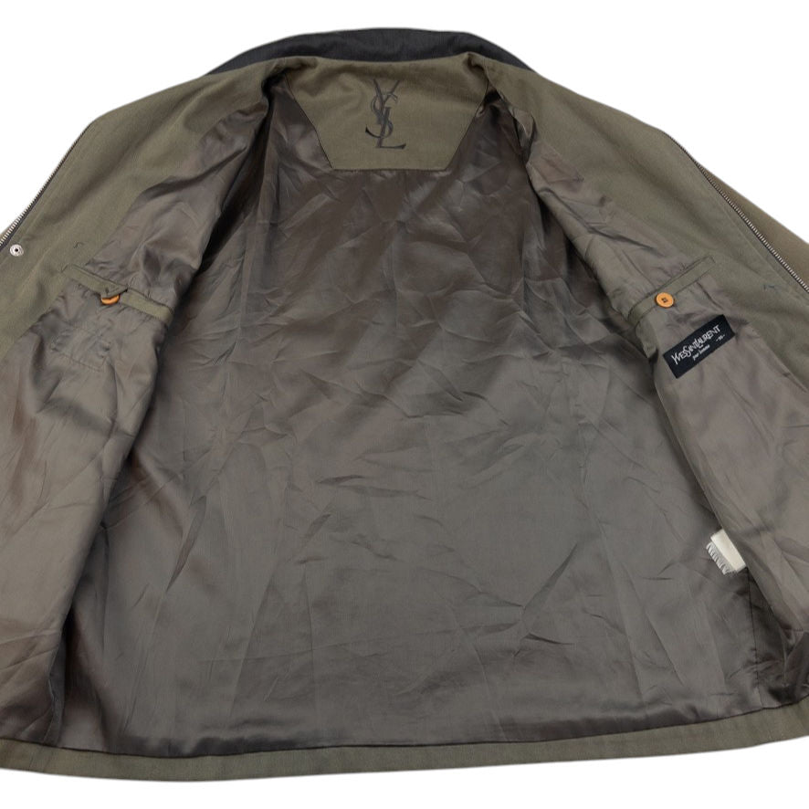 Vintage YSL Yves Saint Laurent Harrington Jacket Size M