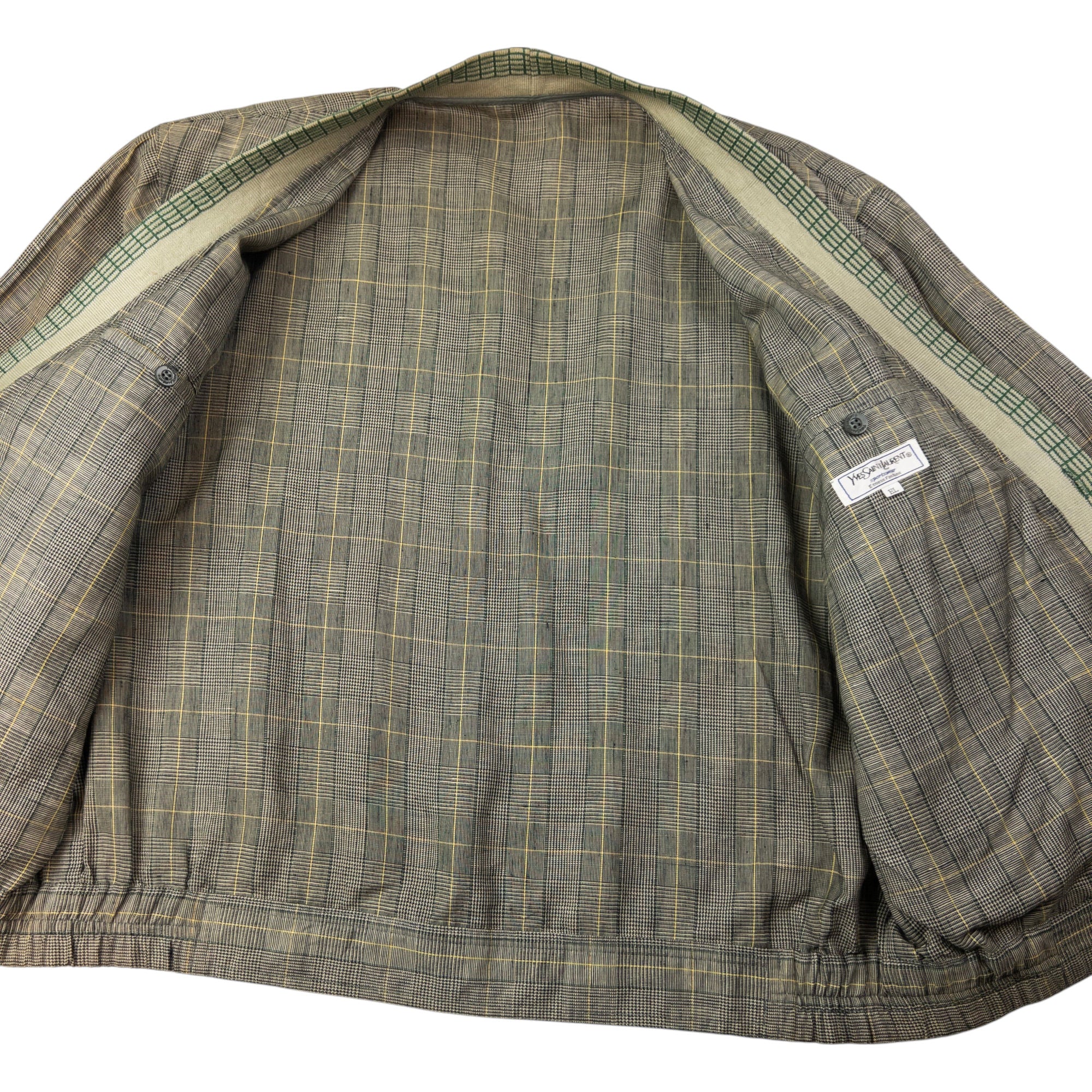 Vintage YSL Yves Saint Laurent Button Up Jacket Size L