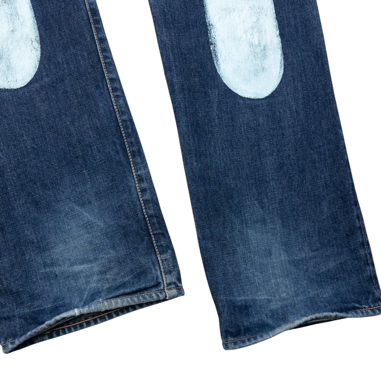Vintage Evisu Painted Daicock Japanese Denim Jeans Size W31