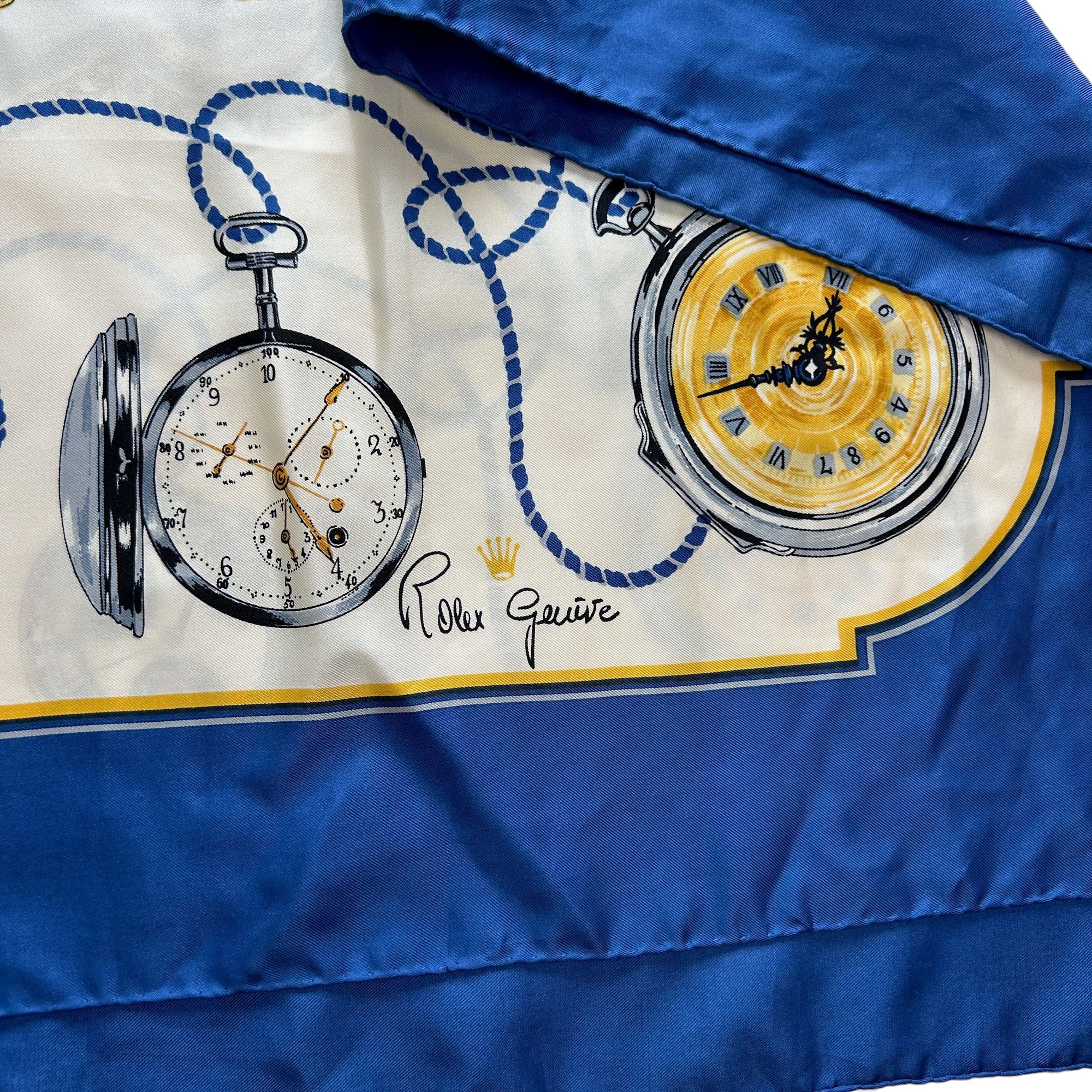 Vintage Rolex Silk Scarf