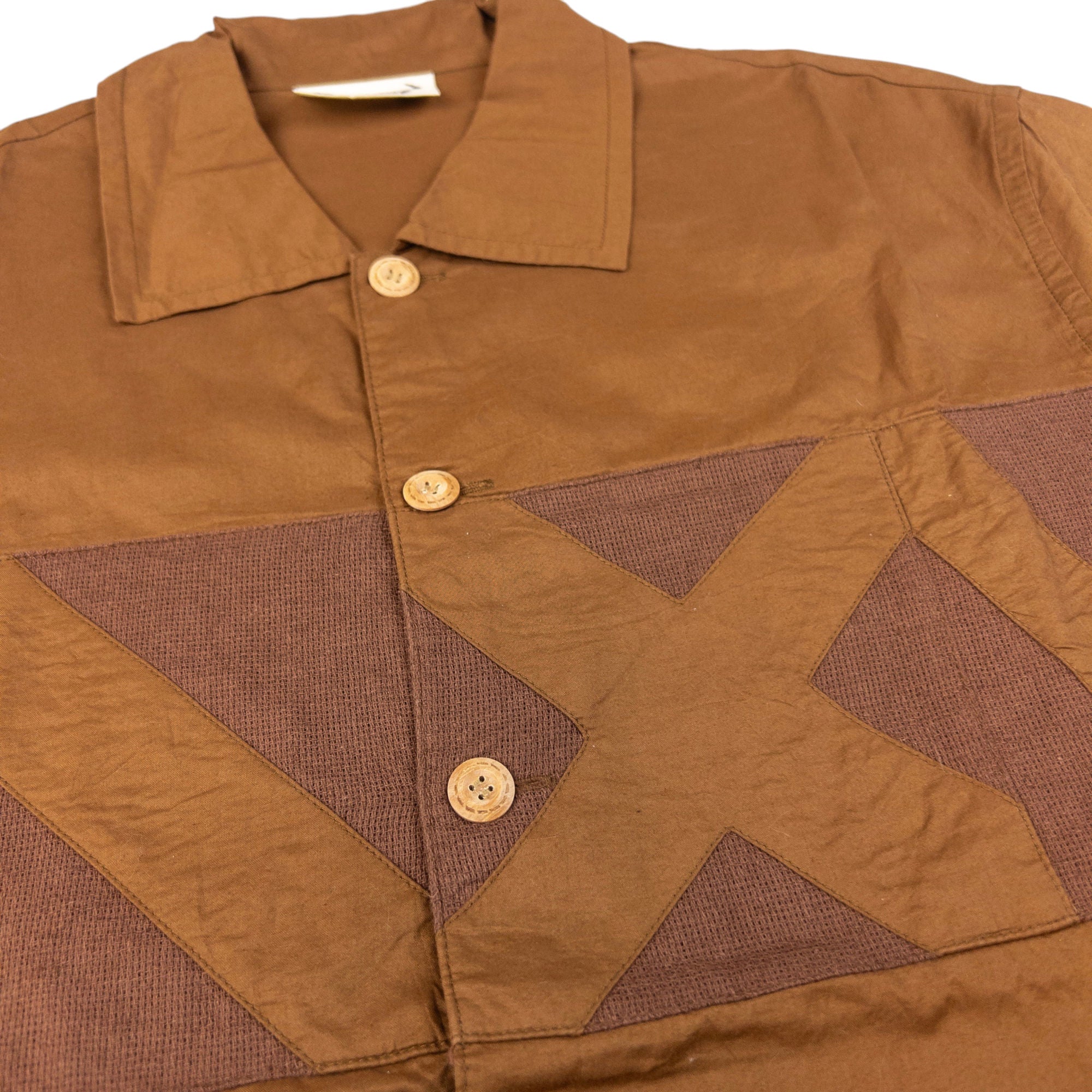 Vintage Hai Sporting Gear By Issey Miyake Short Sleeve Button Up Shirt Size M
