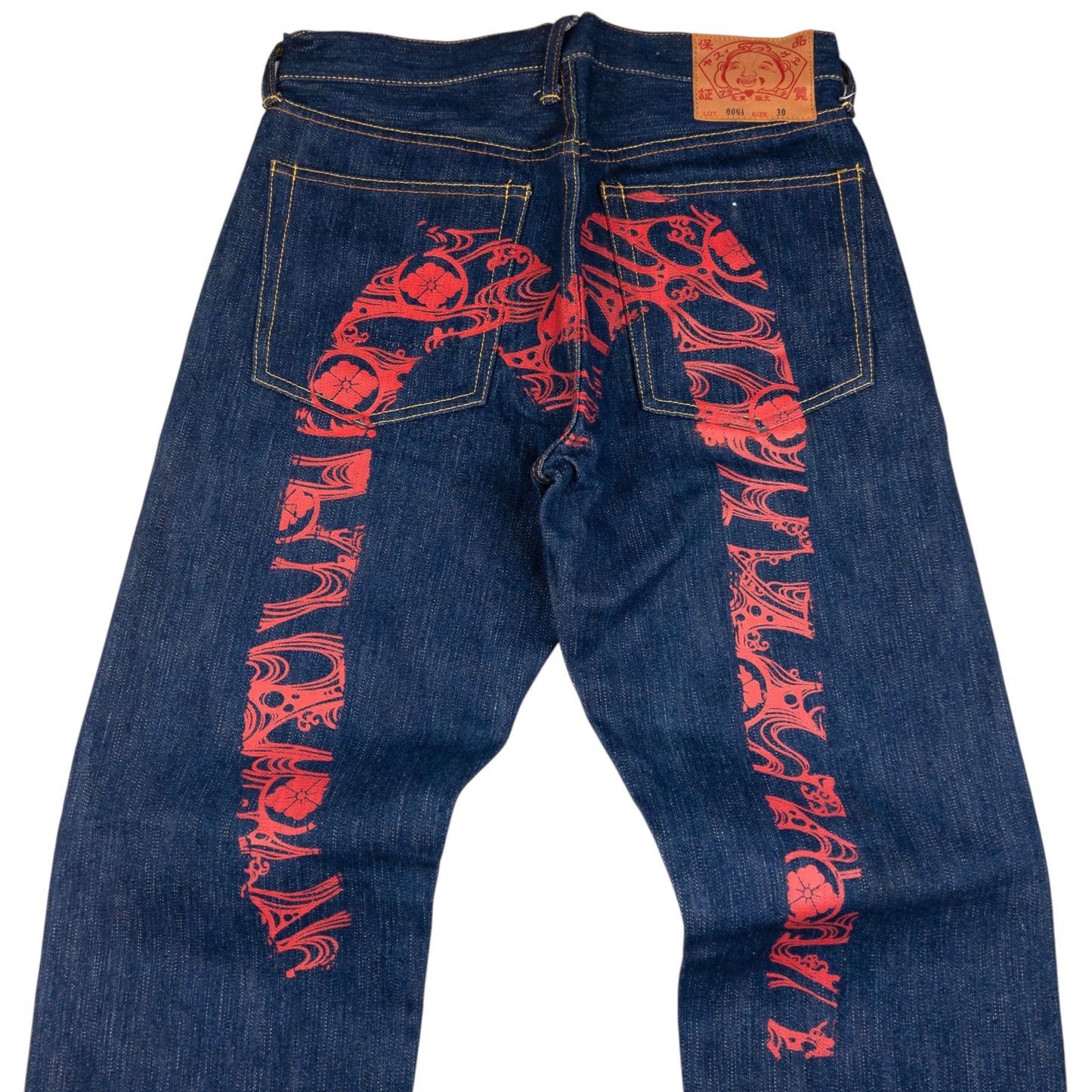 Vintage Evisu Kamon Daicock Japanese Denim Jeans Size W30