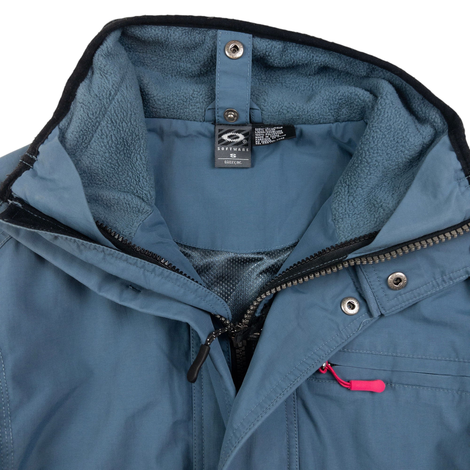 Vintage Oakley Zip Up Snowboarding Jacket Womens Size S