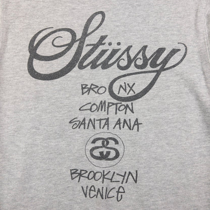 Vintage Stussy World Tour Graphic Sweatshirt Size S