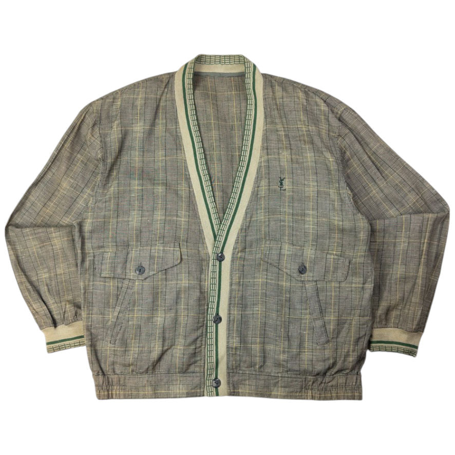 Vintage YSL Yves Saint Laurent Button Up Jacket Size L