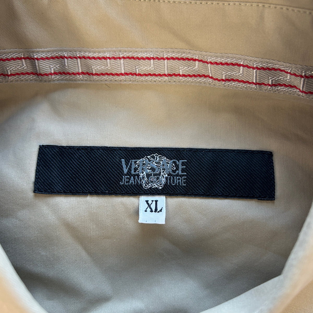 Vintage Versace Snap Button Shirt Size XL