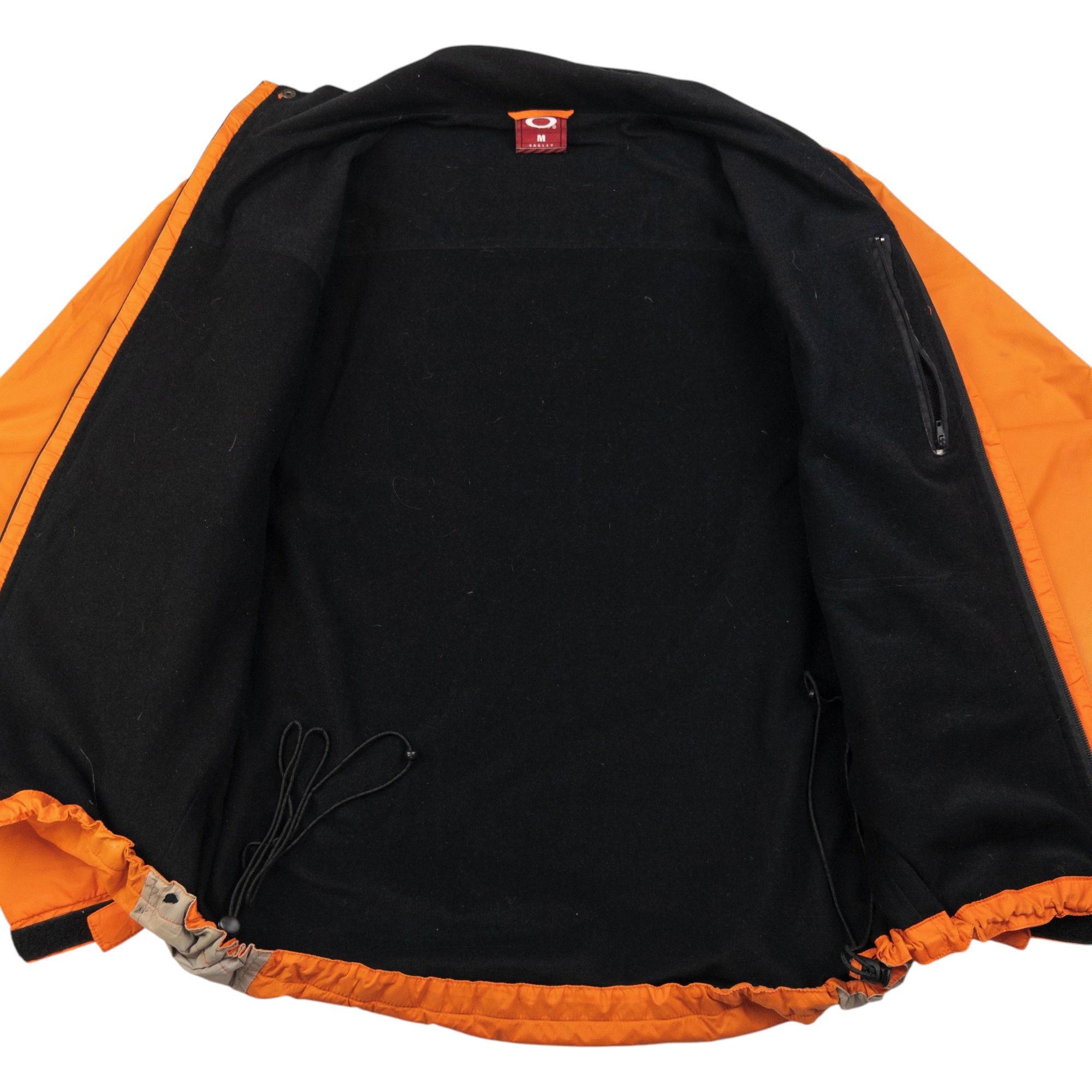 Vintage Oakley Fleece Lined Zip Up Jacket Size M