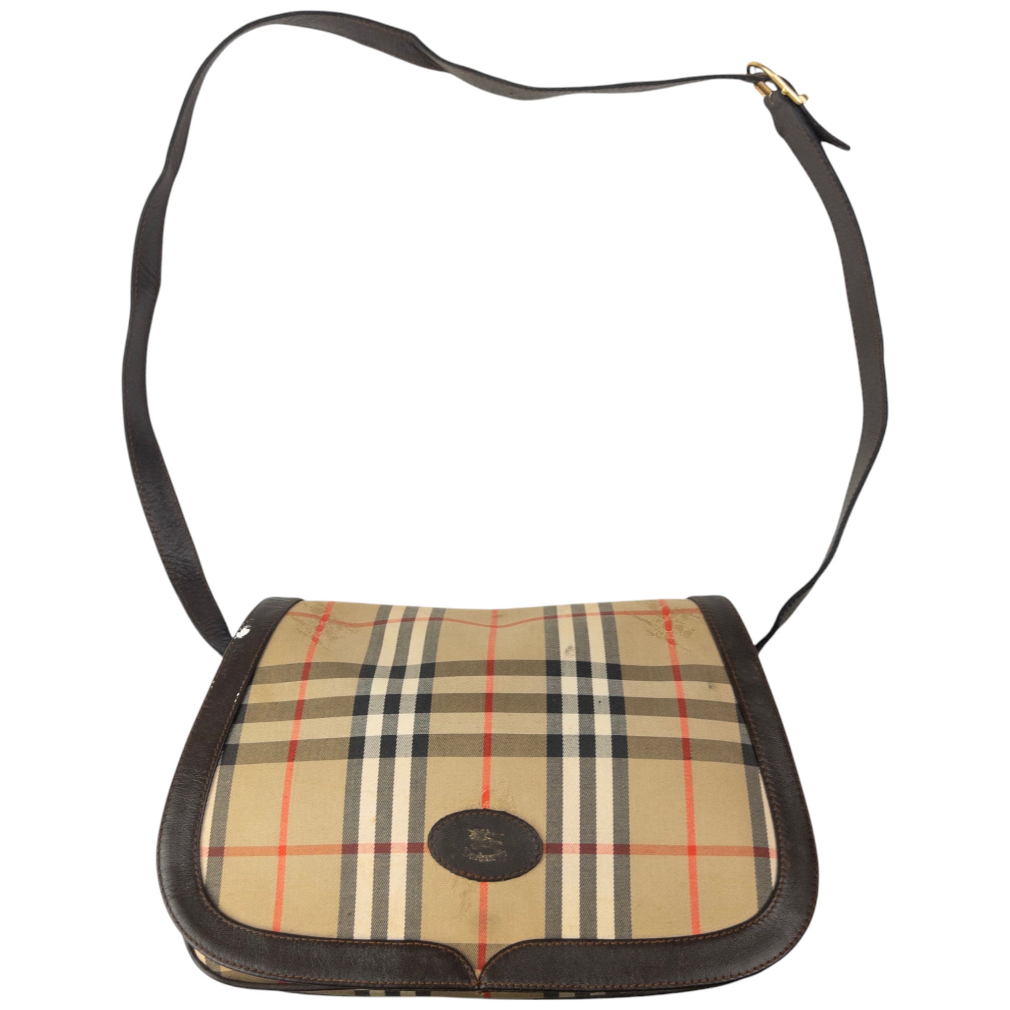 Vintage Burberry Nova Check Crossbody Bag