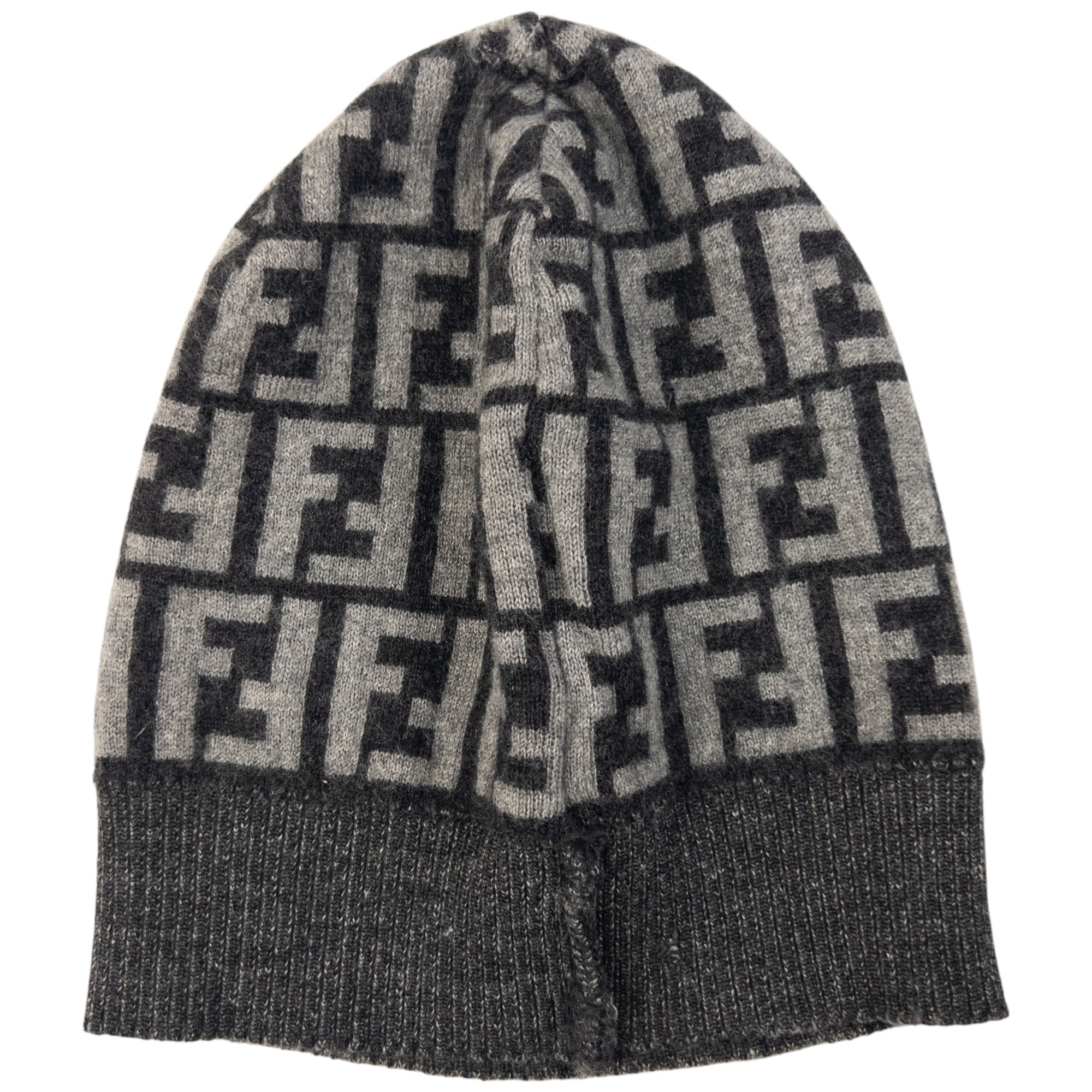 Vintage Fendi Monogram Wool Beanie