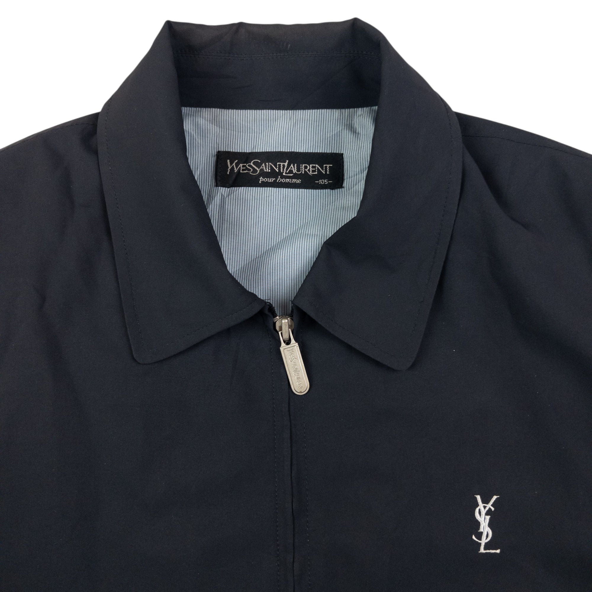 Vintage YSL Yves Saint Laurent Harrington Jacket Size L