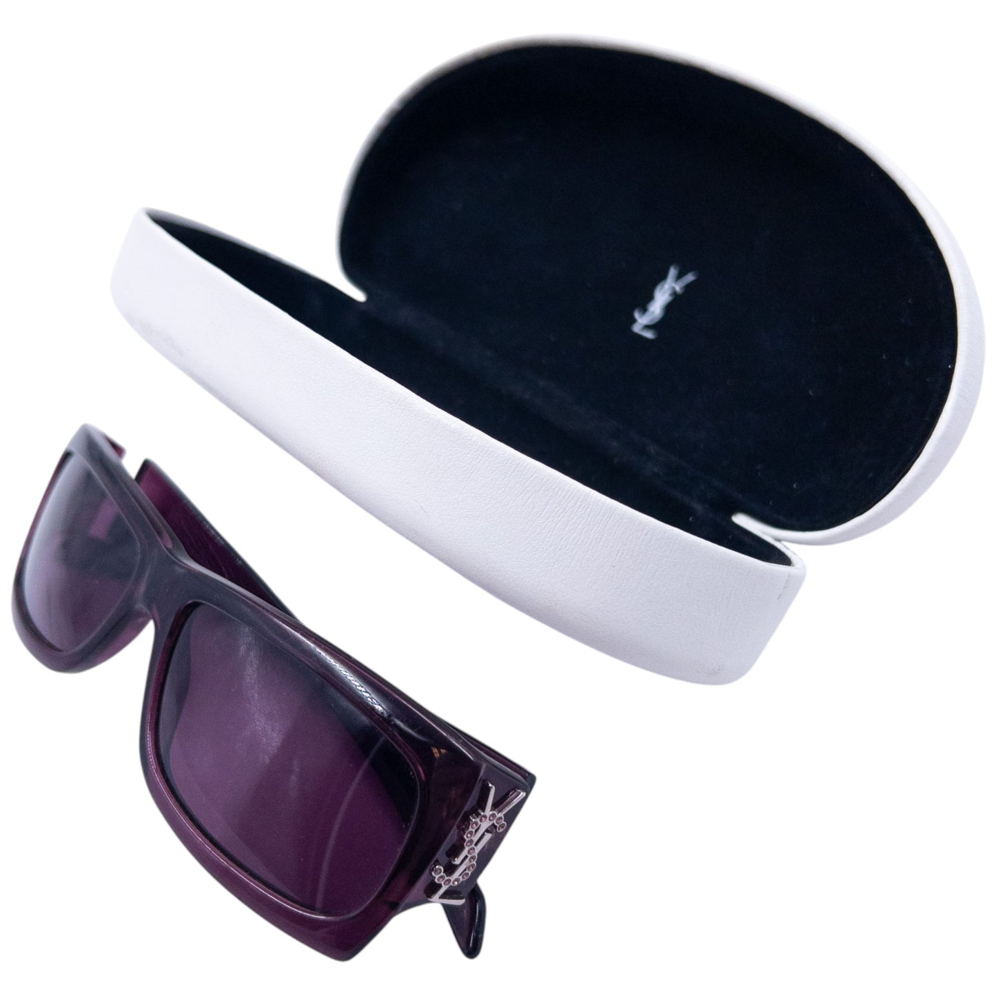 Vintage YSL Yves Saint Laurent Diamonte Sunglasses