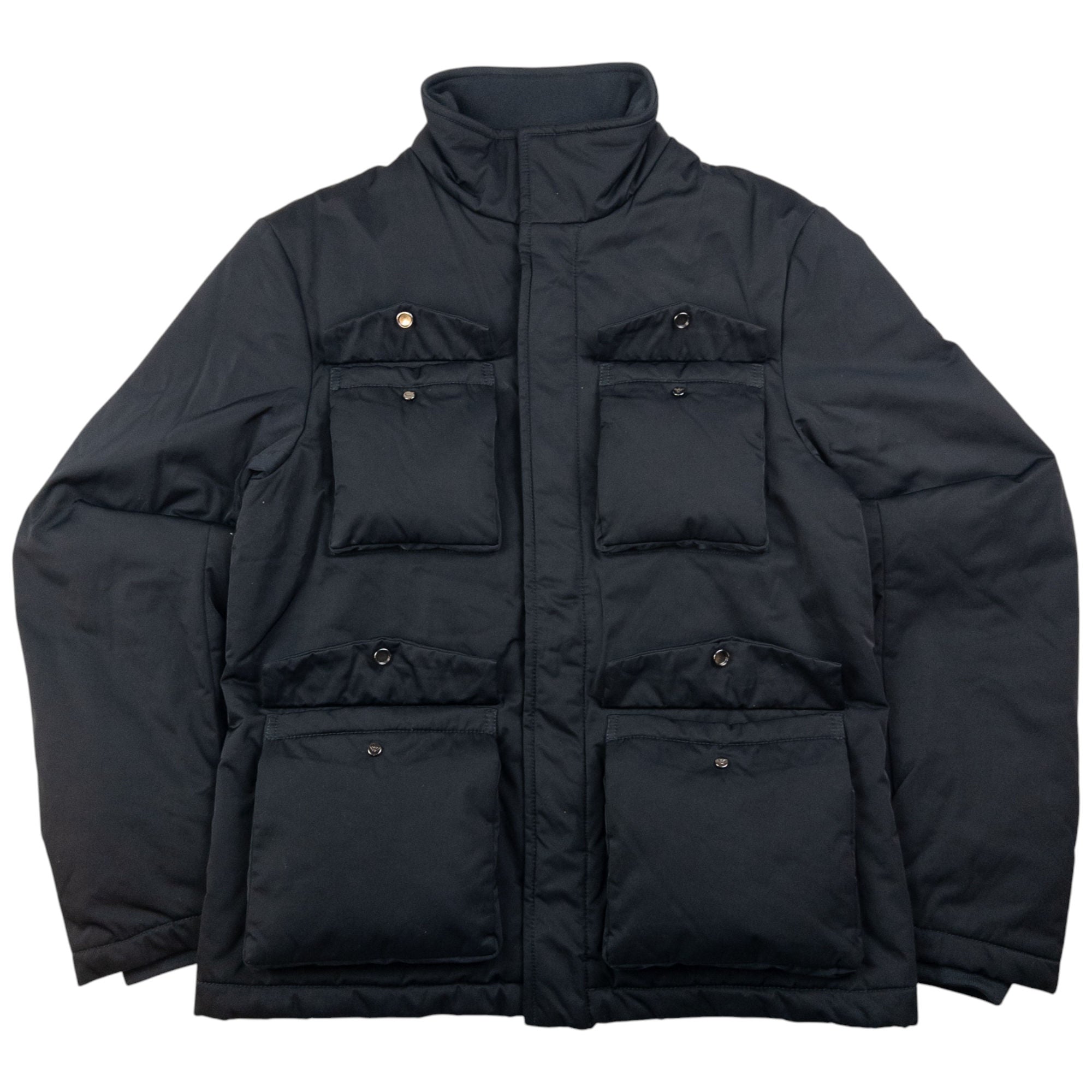 Vintage Armani Jeans Zip Up Padded Jacket Size M
