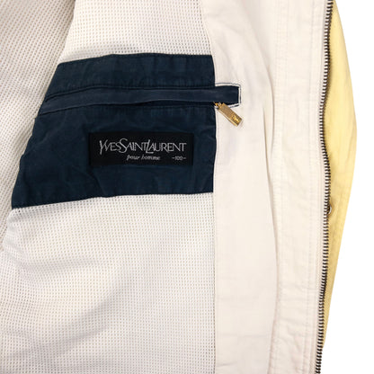 Vintage YSL Yves Saint Laurent Zip Up Jacket Size L