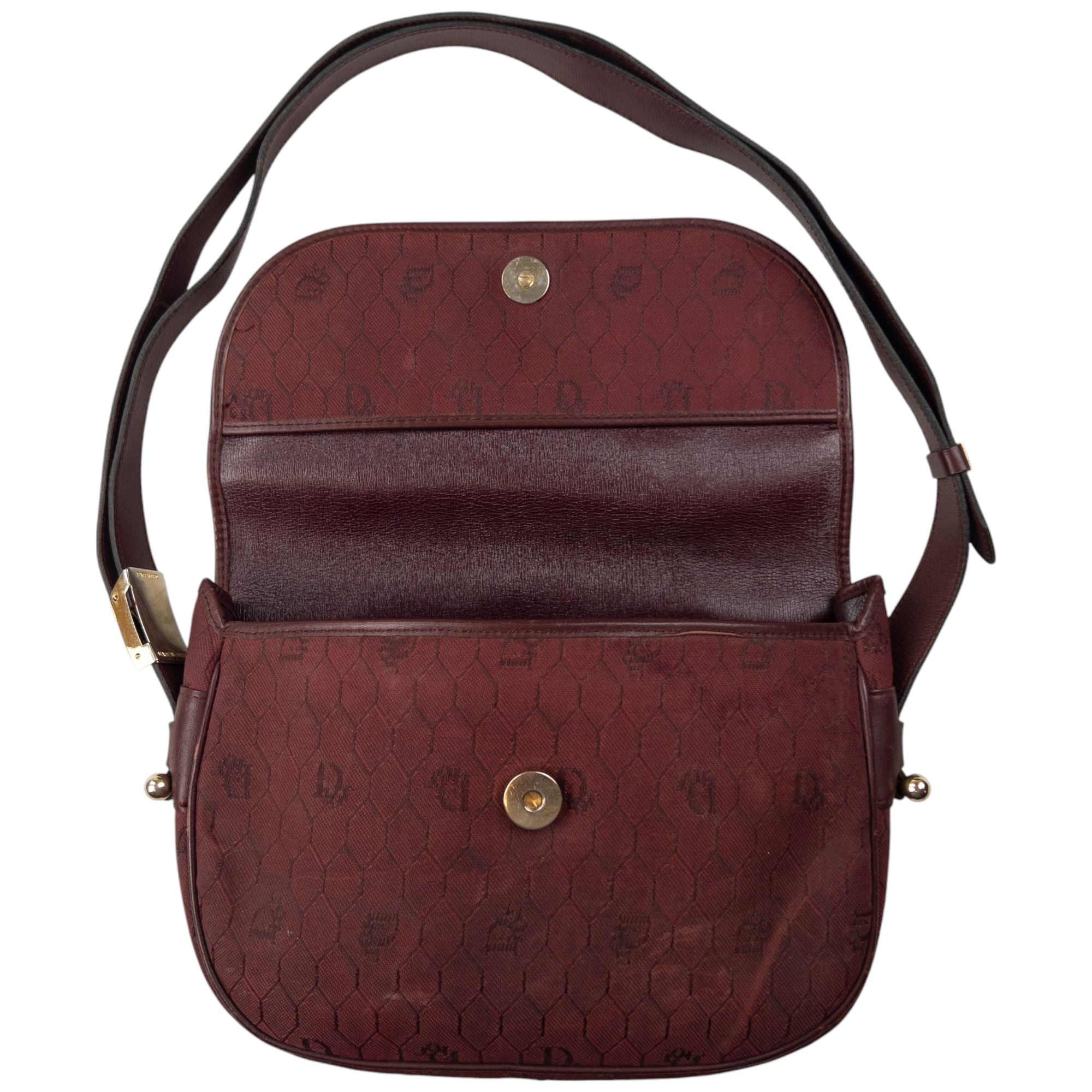 Vintage Dior Monogram Crossbody Bag