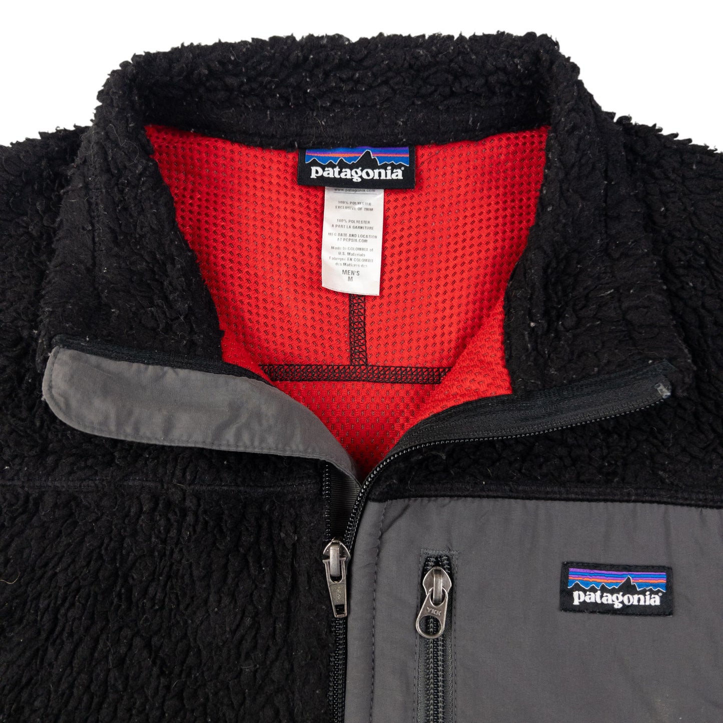 Vintage Patagonia Zip Up Fleece Gilet Size M