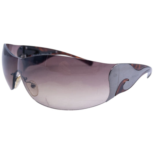 Vintage Prada Swirl Tortoise Shell Sunglasses