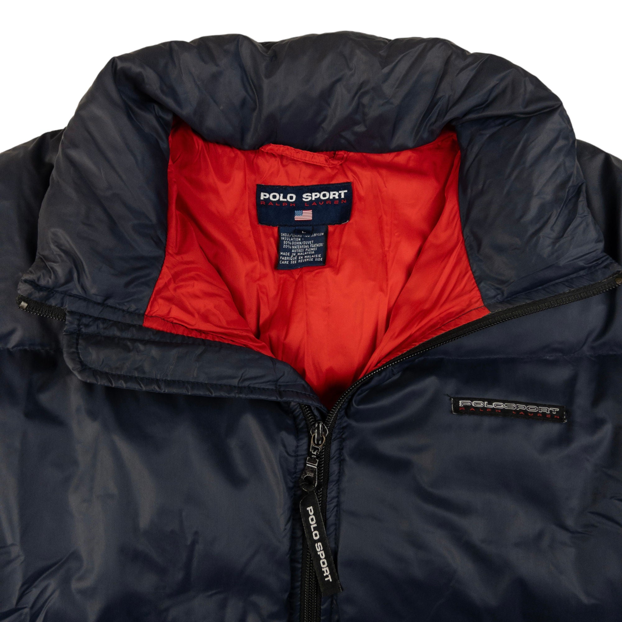 Vintage Polo Sport Ralph Lauren Snowboarding Puffer Jacket Size L