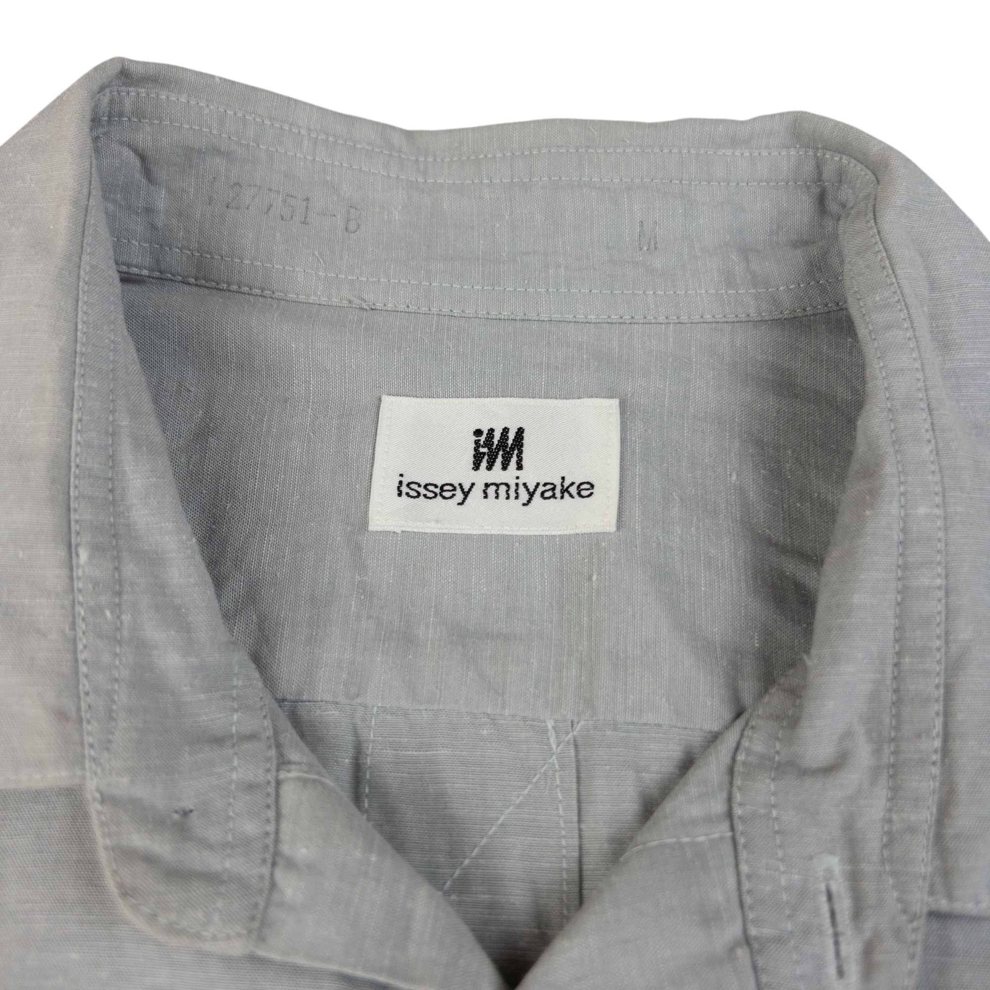 Vintage Issey Miyake Short Sleeve Button Up Shirt Size M