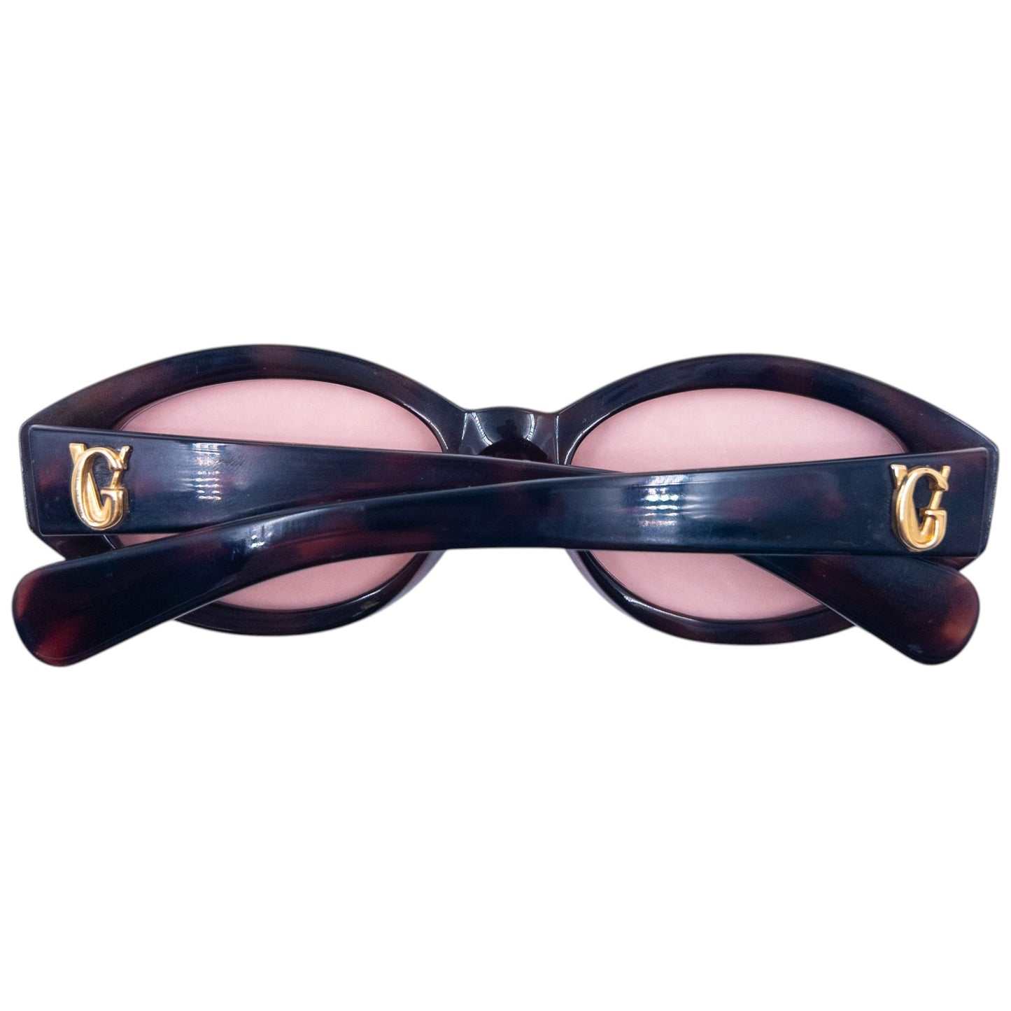 Vintage 2000s Gianni Versace Tortoise Shell Sunglasses