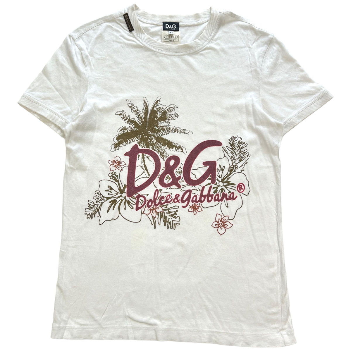 Vintage Dolce and Gabbana Hawaii T Shirt Size M
