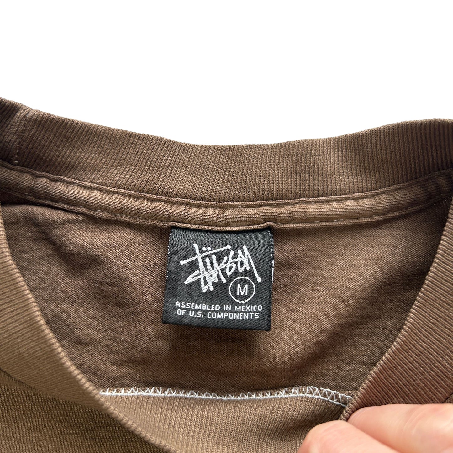 Vintage Stussy Let Freedom Ring Graphic T-Shirt Size M