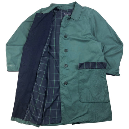 Vintage Burberry Nova Check Lined Trench Jacket Size L