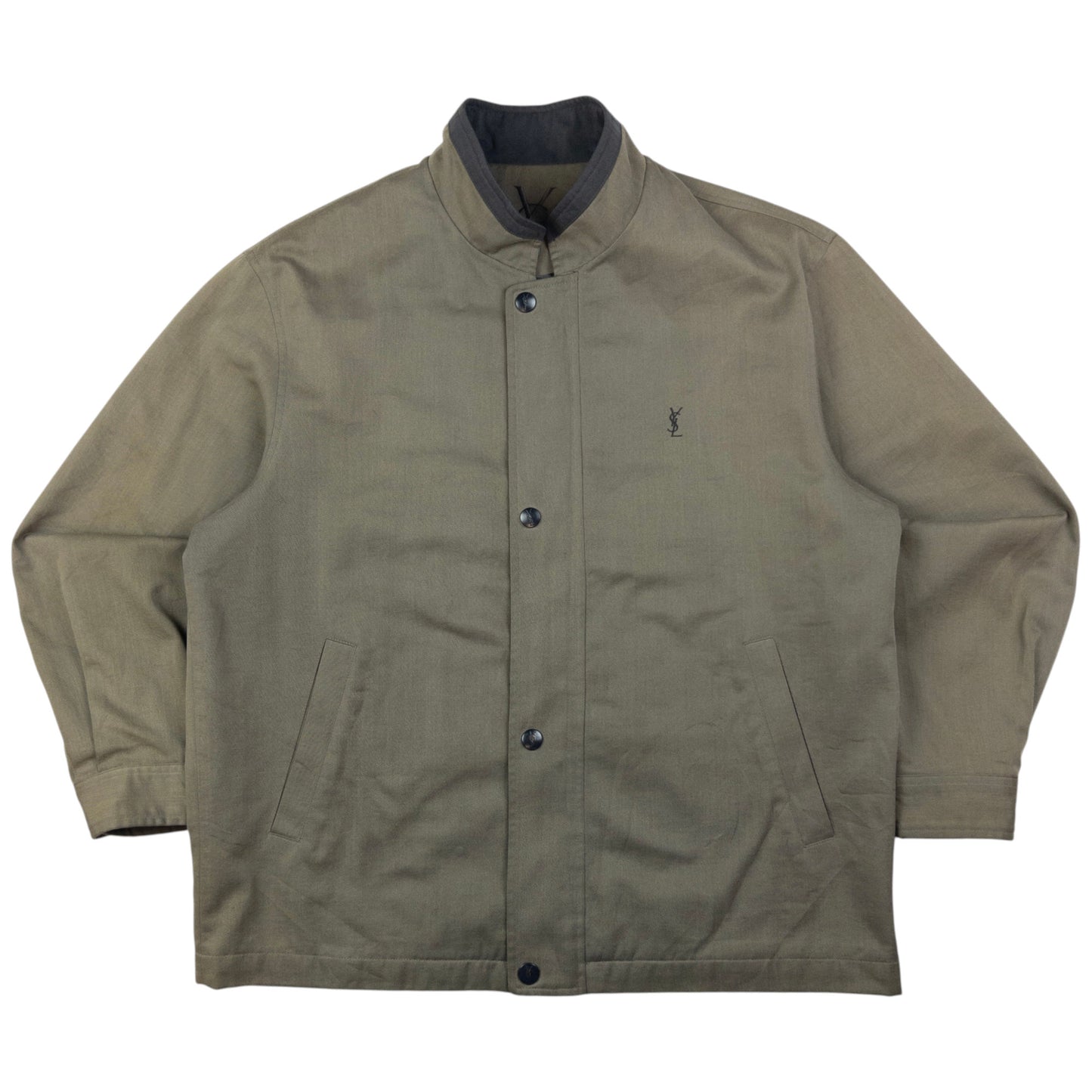 Vintage YSL Yves Saint Laurent Harrington Jacket Size M
