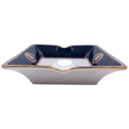 Vintage Burberry Nova Check Fine Bone China Ashtray