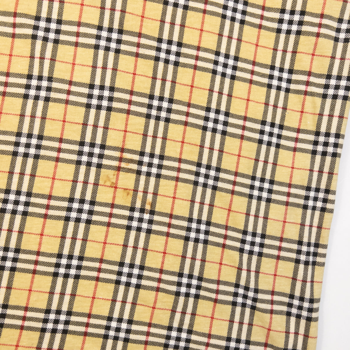 Vintage 90s Burberry Nova Check Polo Shirt Size M