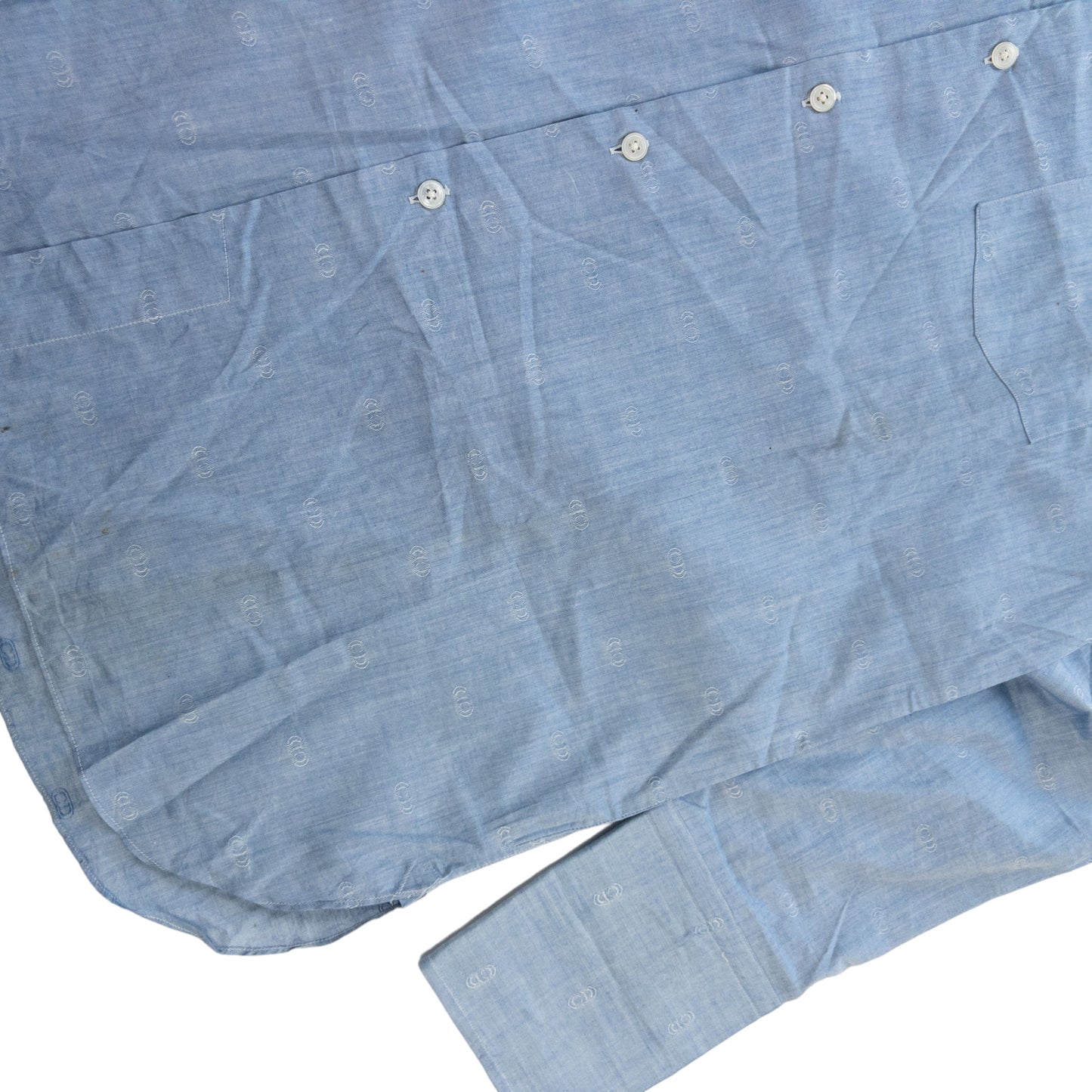 Vintage Christian Dior Monogram Button Up Shirt Size L
