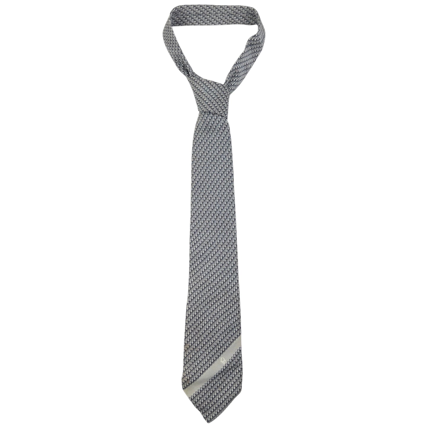 Vintage Dior Monsieur Monogram Silk Tie