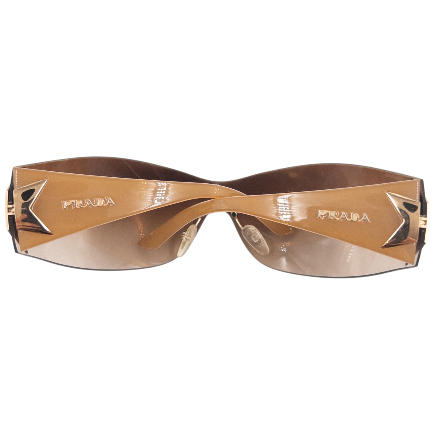 Vintage 2000s Prada Rimless Star Sunglasses